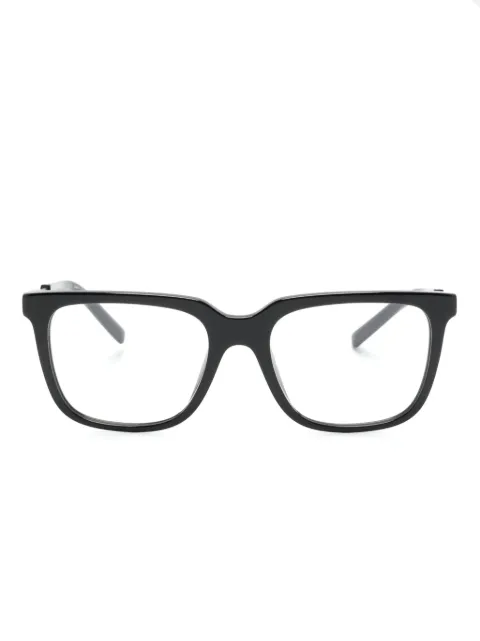 Giorgio Armani wayfarer-frame glasses Black AR7252U