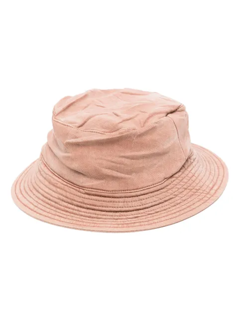 Rick Owens DRKSHDW denim wide-brim hat Pink DA01D1477SCF