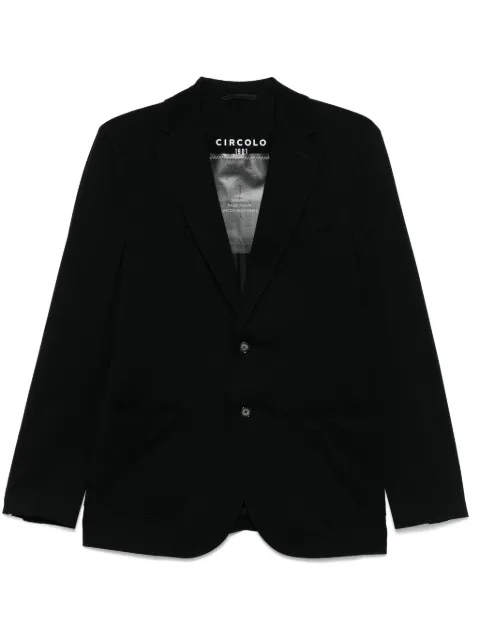 Circolo 1901 piqué blazer Black CN4224