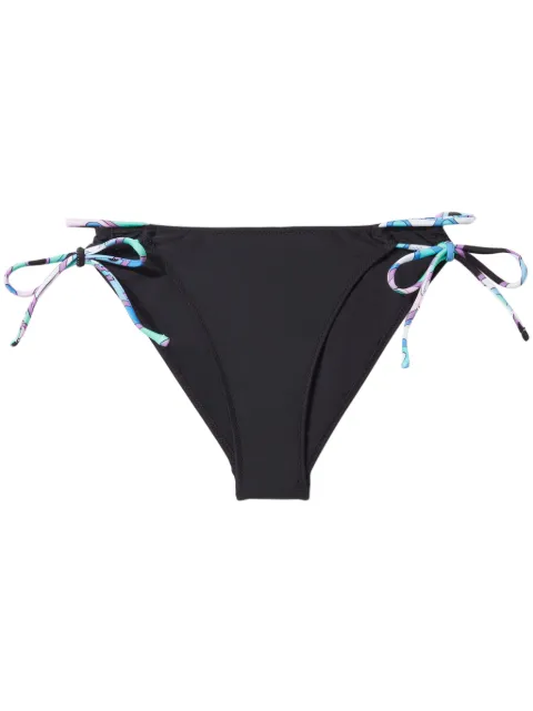 PUCCI Iride-print bikini bottoms Black 4HMX264H643