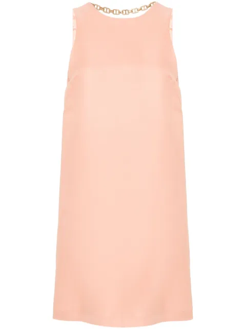 TWINSET shift mini dress Orange 241TT2106