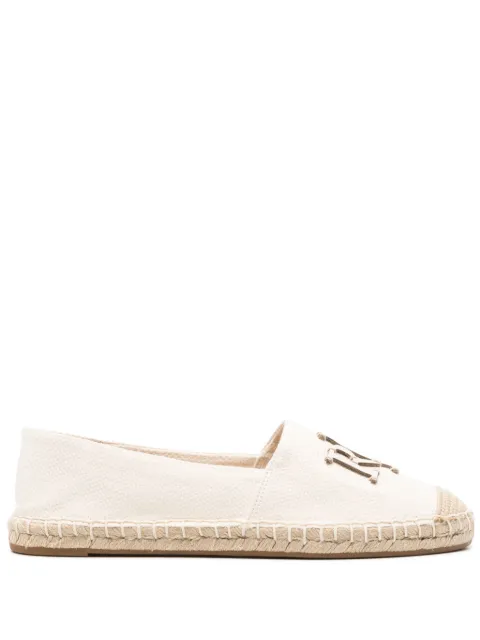 Lauren Ralph Lauren Cameryn logo-plaque espadrilles Neutrals 802920405