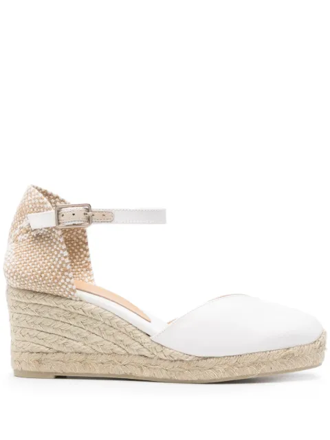 Castañer Chiarita wedge espadrilles White 021729