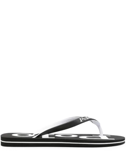 Polo Ralph Lauren Bolt logo-detail slides Black 816830672004