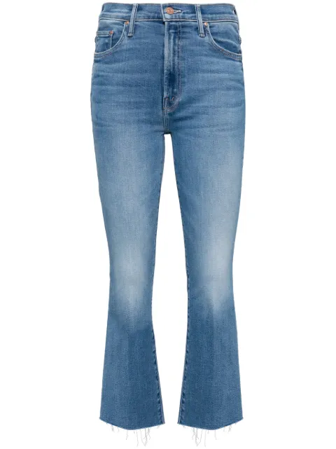 MOTHER The Insider cropped jeans Blue 11571008