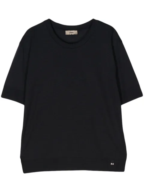 Herno fine-knit short-sleeved jumper Blue ZZJG000223D520569200