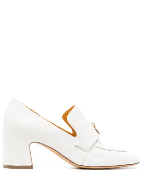 Madison Maison Lock 55mm leather pumps White MD202