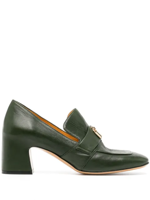 Madison Maison Lock 55mm leather pumps Green MD202