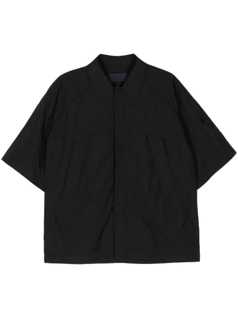 Juun.J nylon military shirt Black JC4465P535