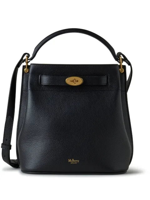 Mulberry small Islington leather bucket bag Black HH9390205A100