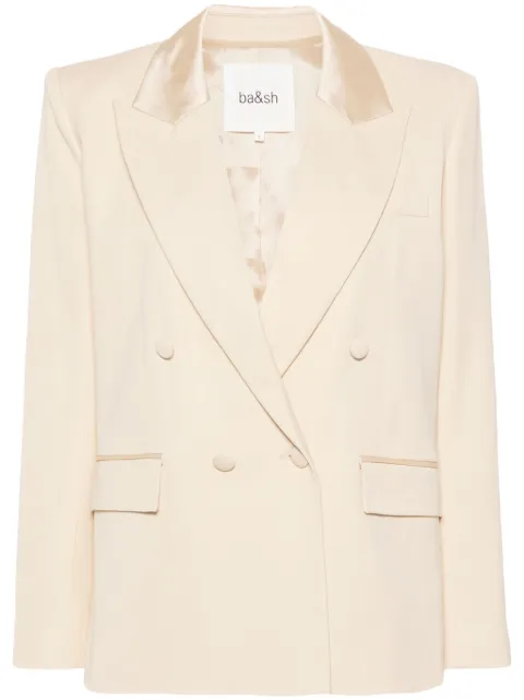 Ba&Sh Grace double-breasted blazer Neutrals 1E24GRACE