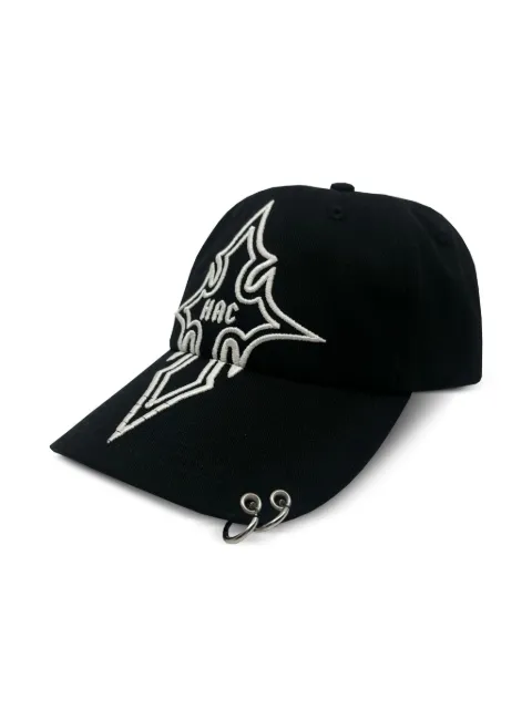 Haculla Praising Hac Dad cotton baseball cap Black HA08BDH05