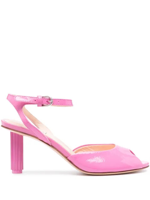 AGL Dorica 65mm leather sandals Pink D675024PDKB120