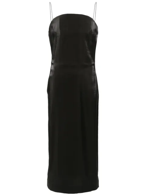 Jacquemus La Robe Carino midi dress Black 241DR1281553990