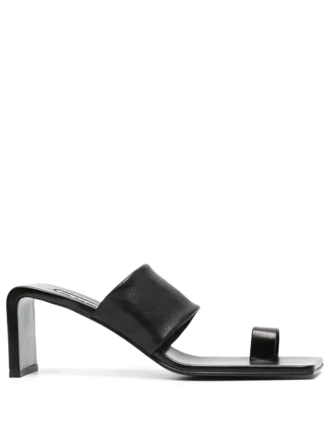Jil Sander 75mm leather sandals Black J15WP0112P6598
