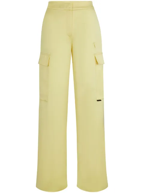HUGO high-waisted straight trousers Yellow 50511830