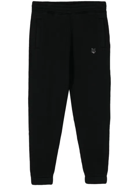 Maison Kitsuné logo-embroidered track pants Black MM01125KM0307