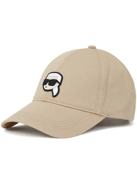 Karl Lagerfeld Ikon baseball cap Neutrals 240W3430735