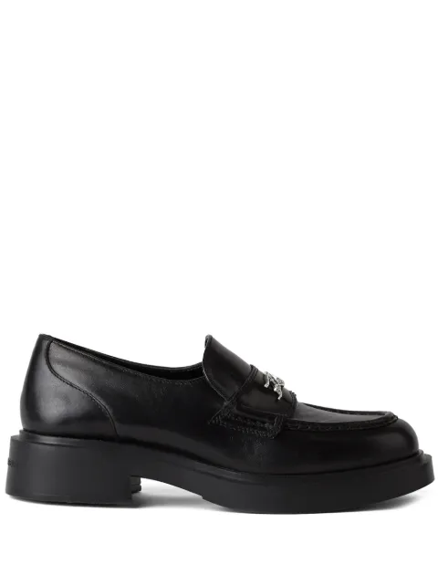 Karl Lagerfeld Macie Signia rhinestone-embellished loafers Black KLL41213999