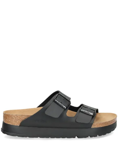 Birkenstock Arizona 25 mm platform slides Black 1027395