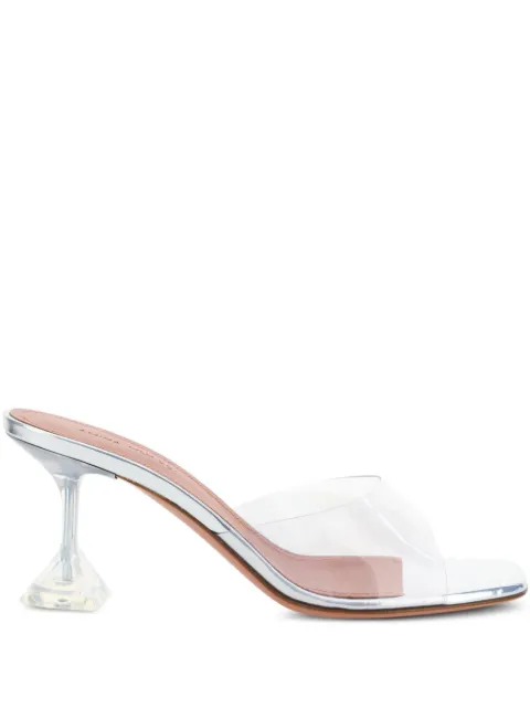 Amina Muaddi Lupita sandals White C9S332741LUP