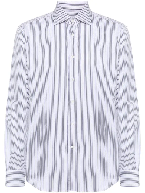 Corneliani striped shirt White 93P1001009311320