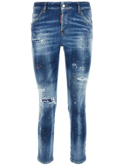 DSQUARED2 Cool Girl distressed jeans Blue S72LB0708S30872