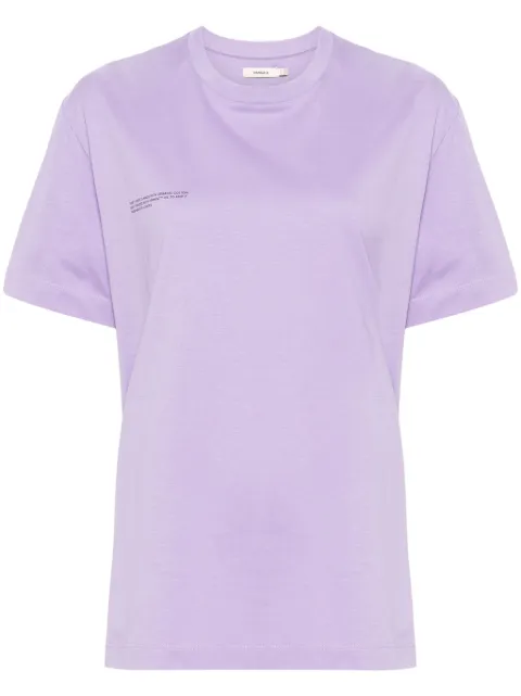 Pangaia slogan-print T-shirt Purple 10000287W
