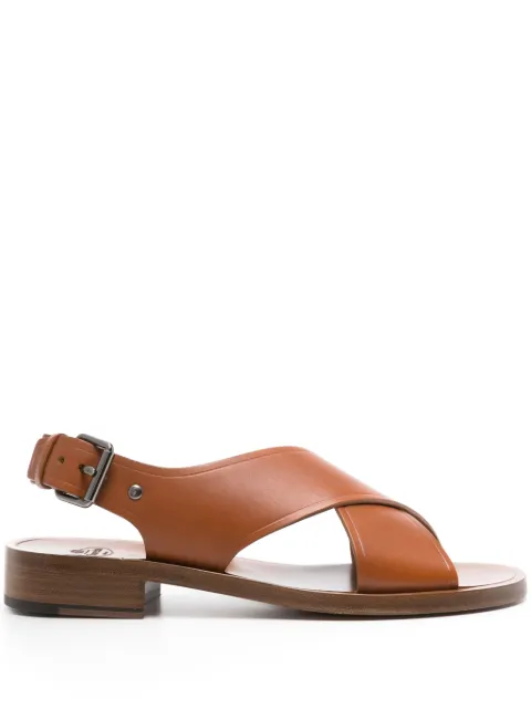 Church's leather flat sandals Brown DX01049FG