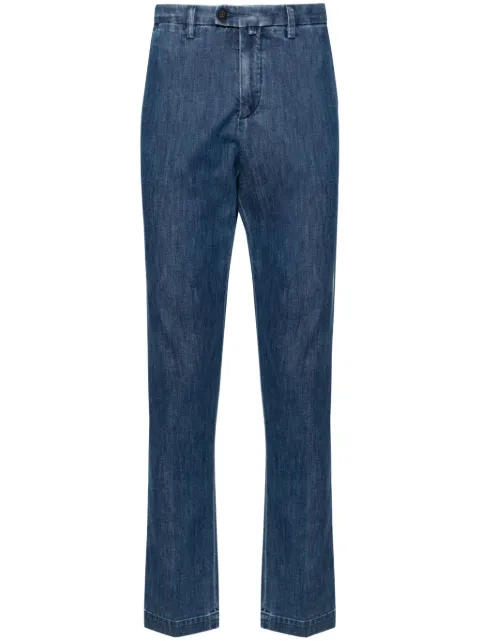Corneliani mid-rise tapered jeans Blue 934ED19320134
