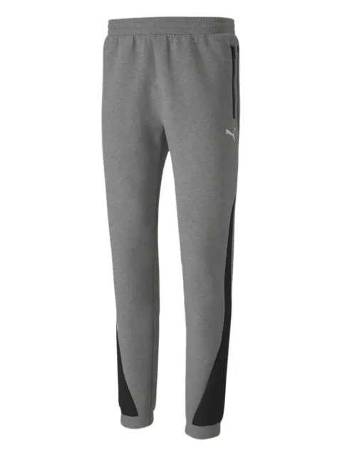 PUMA x Ferrari cotton-blend "Medium Grey" track pants Grey 596146