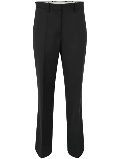 Helmut Lang straight-leg virgin wool trousers Black O01HW204