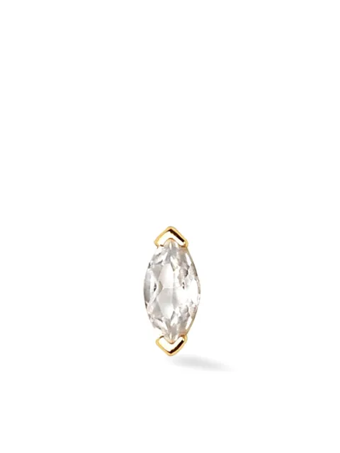 Lark & Berry 14kt yellow gold Veto sapphire earring Gold LBDJ072