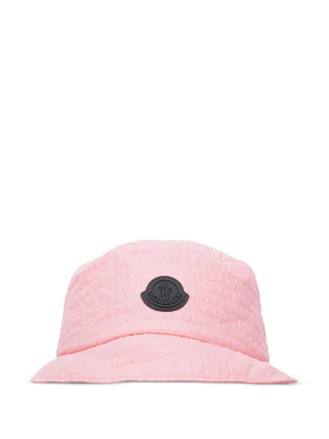 Moncler quilted bucket hat Pink J10933B00006597C3