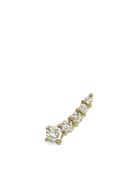 Lark & Berry 14kt yellow gold Shooting Star diamond stud earring Gold LBP22017L