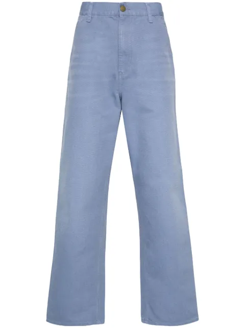 Carhartt WIP Single Knee canvas trousers Blue I031497