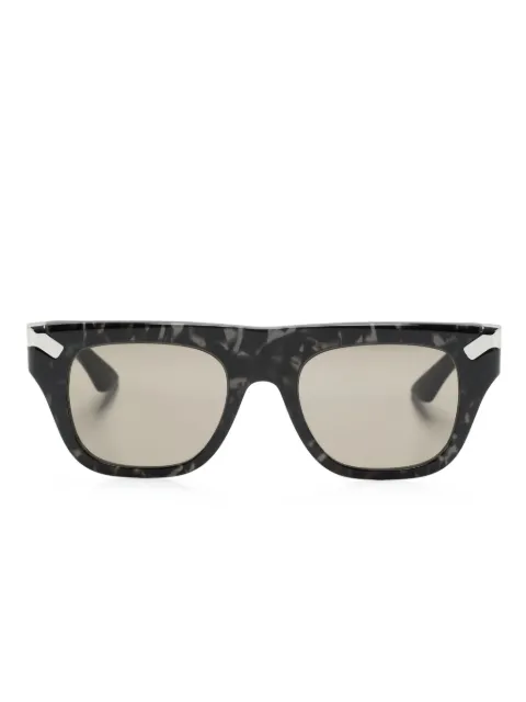Alexander McQueen Eyewear tortoiseshell square-frame sunglasses Brown AM0441S