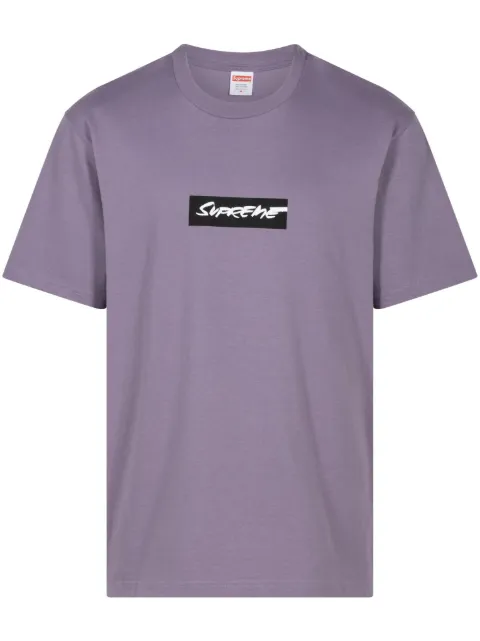 Supreme Futura Box cotton T-shirt Purple SU235