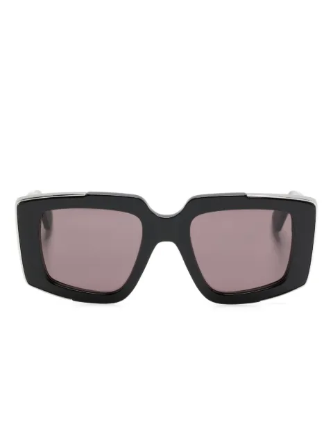 Alexander McQueen Eyewear square-frame sunglasses Black AM0446S