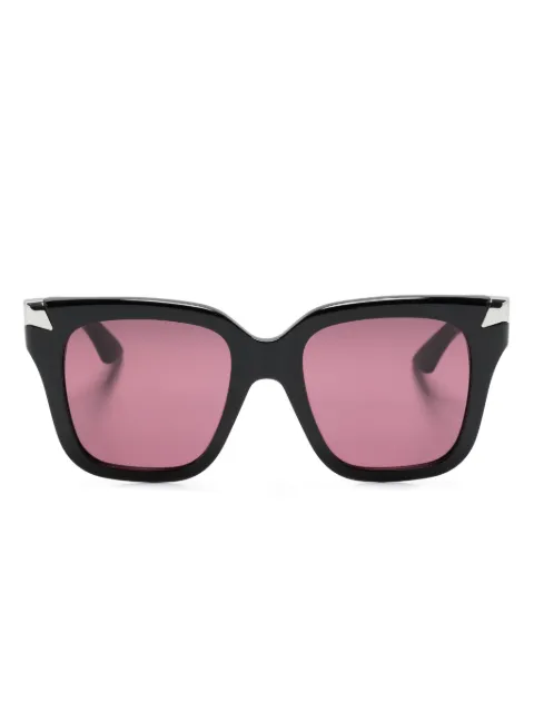 Alexander McQueen Eyewear oversized-frame sunglasses Black AM0440S