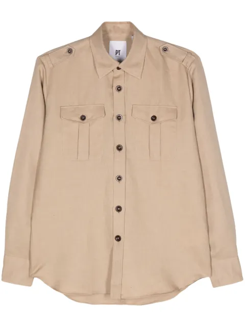 PT Torino long-sleeve shirt Neutrals TL6SSY020RTYFT40