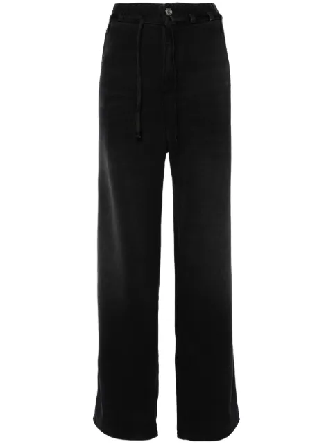 ISABEL MARANT Jordy high-rise straight jeans Black PA0277FAB1H07I