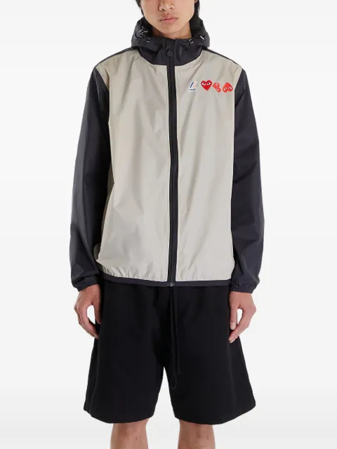 Comme Des Garçons Play x K-Way Claude hooded jacket Neutrals AZJ505051