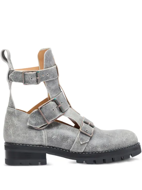Vivienne Westwood cut-out ankle boots Grey 71010073ML006F