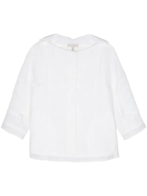 SHIATZY CHEN jacquard silk jacket White 146036