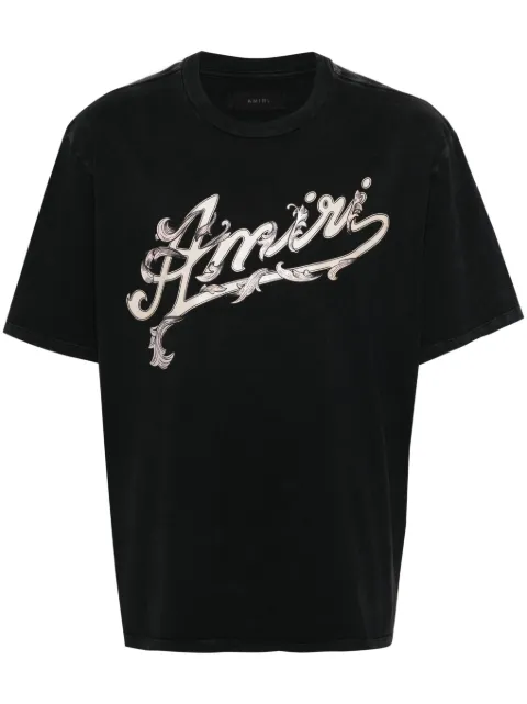 AMIRI logo-printed cotton T-shirt Black AMJYTE1013