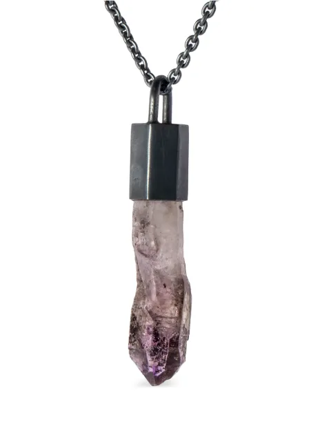 Parts of Four Talisman Specimen pendant necklace Silver Z213KABAQ
