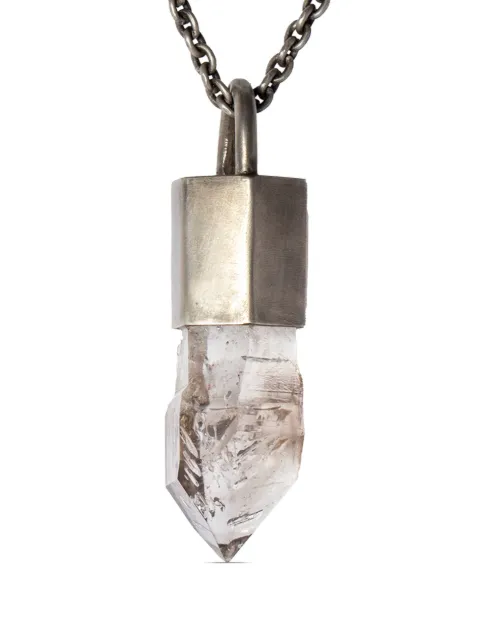 Parts of Four Talisman Specimen pendant necklace Silver Z215DAENQ