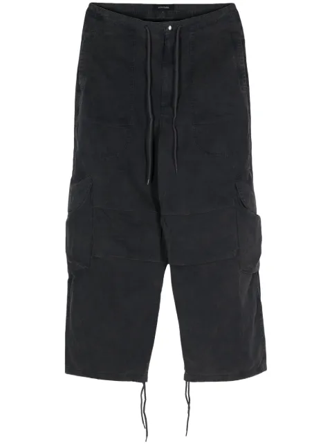ENTIRE STUDIOS high-waist straight-leg trousers Blue ES2395