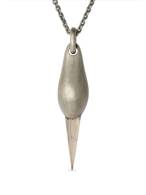 Parts of Four Chrysalis pendant necklace Silver C204DAZUL